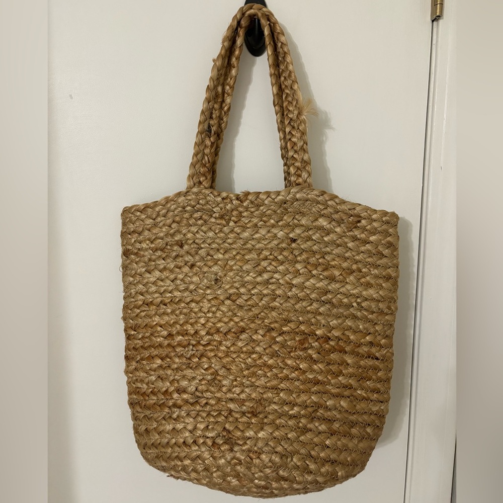 Straw Tote Bag